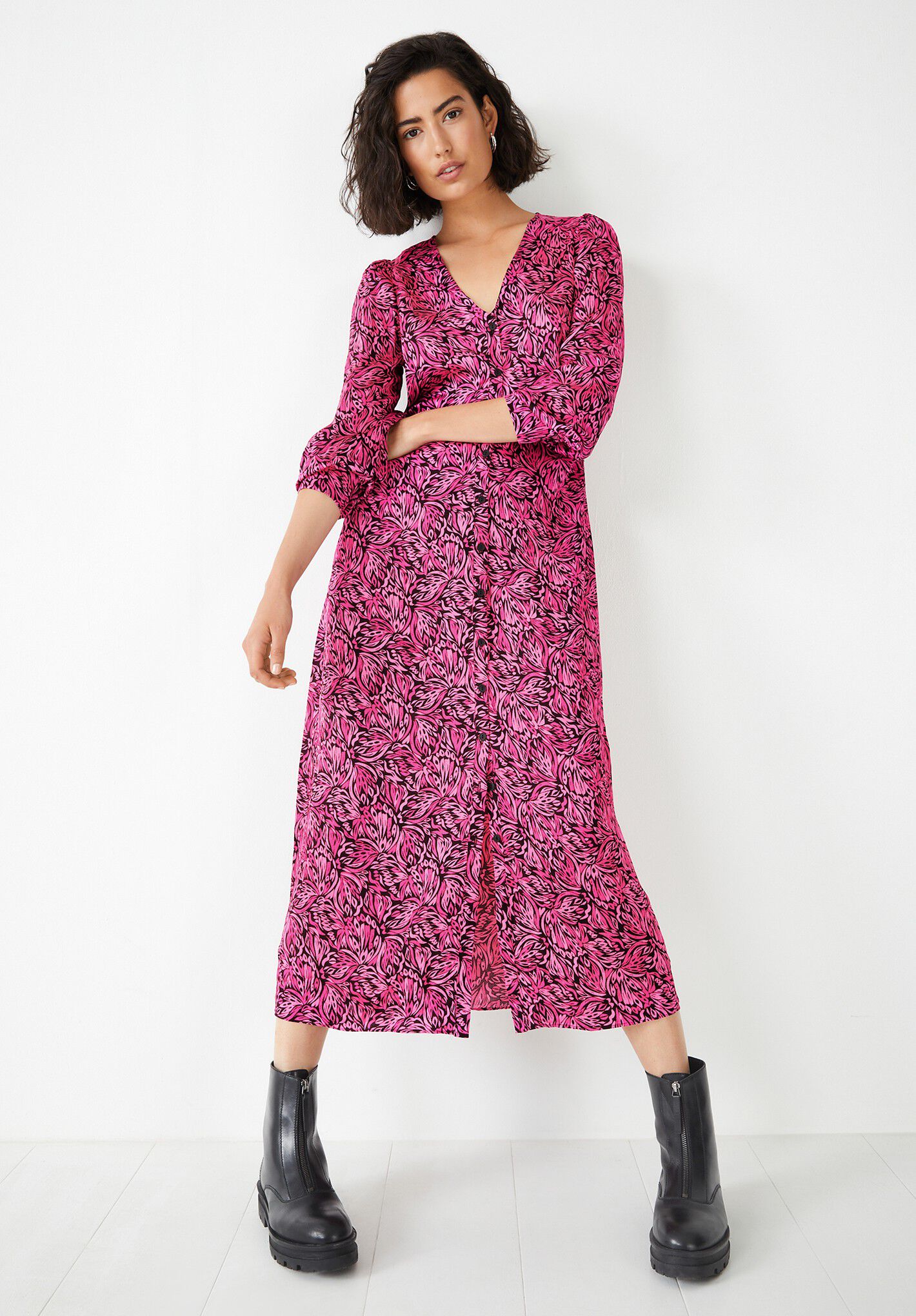 Hush freesia midi dress 2025