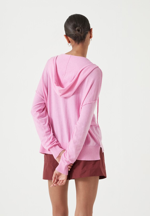 Fine Knit Hoodie