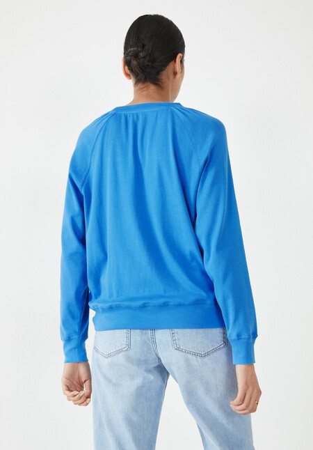 Genevieve Raglan Gathered Sleeve Top