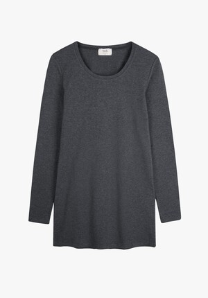 Longline Stretch-Cotton T-Shirt