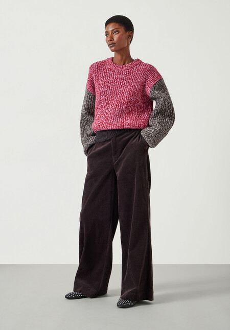 Pippa Wool Blend Colourblock Jumper