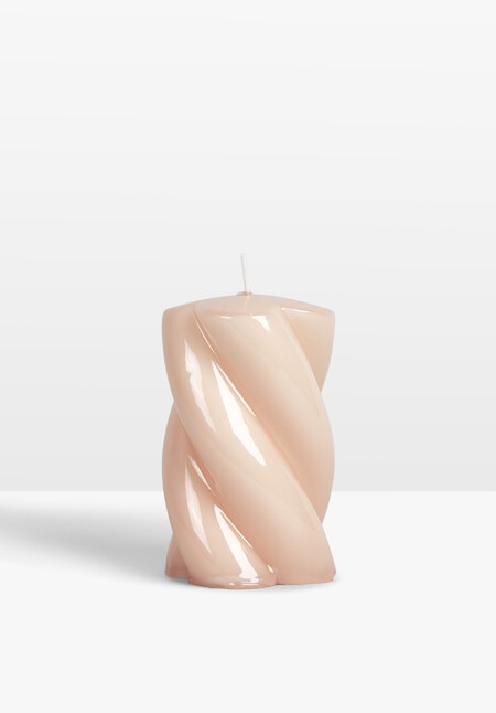 Anna and Nina - Blunt Twisted Short Candle