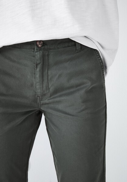 Stretch Cotton Girlfriend Chinos Cotton Chino Trousers W Hush