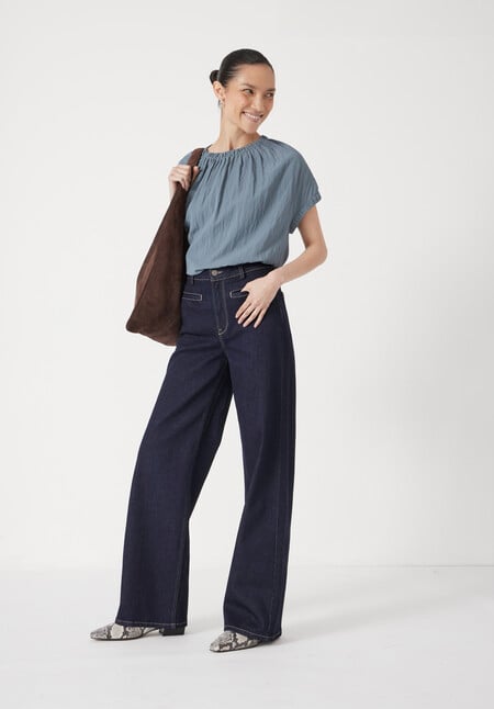 Rowan Welt Pocket Flared Jeans