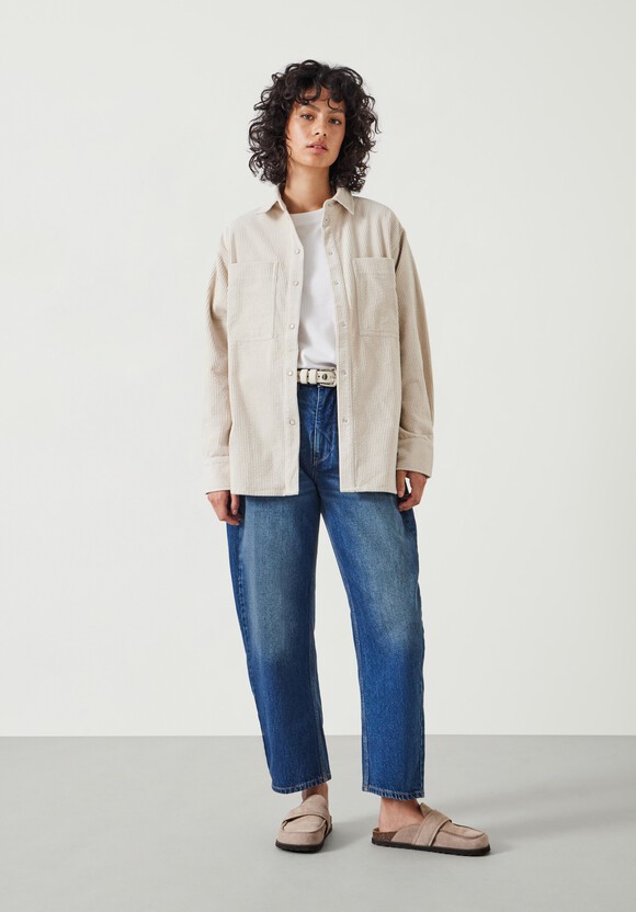 Cleo Oversized Cord Shirt