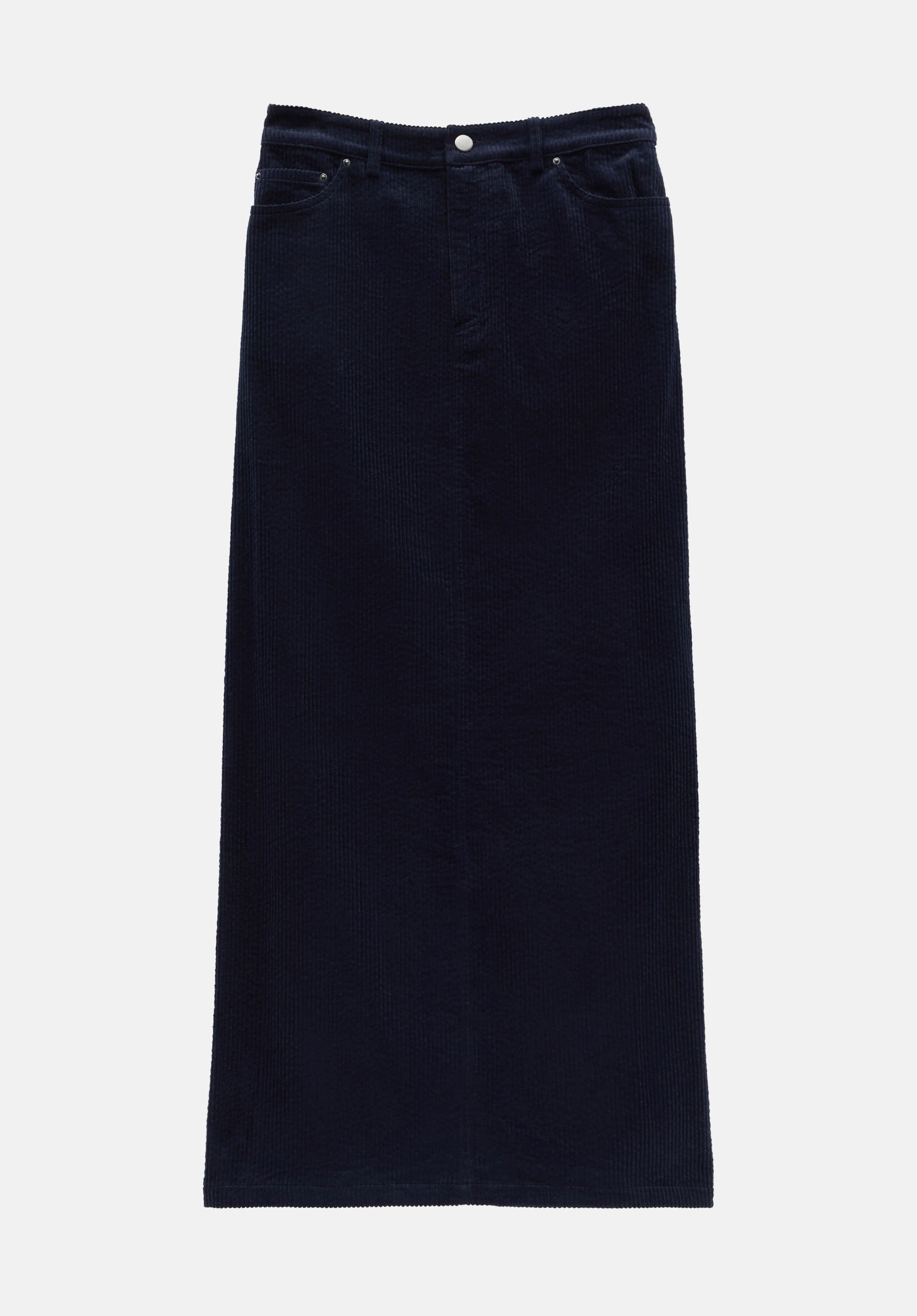 Hush denim midi skirt shop