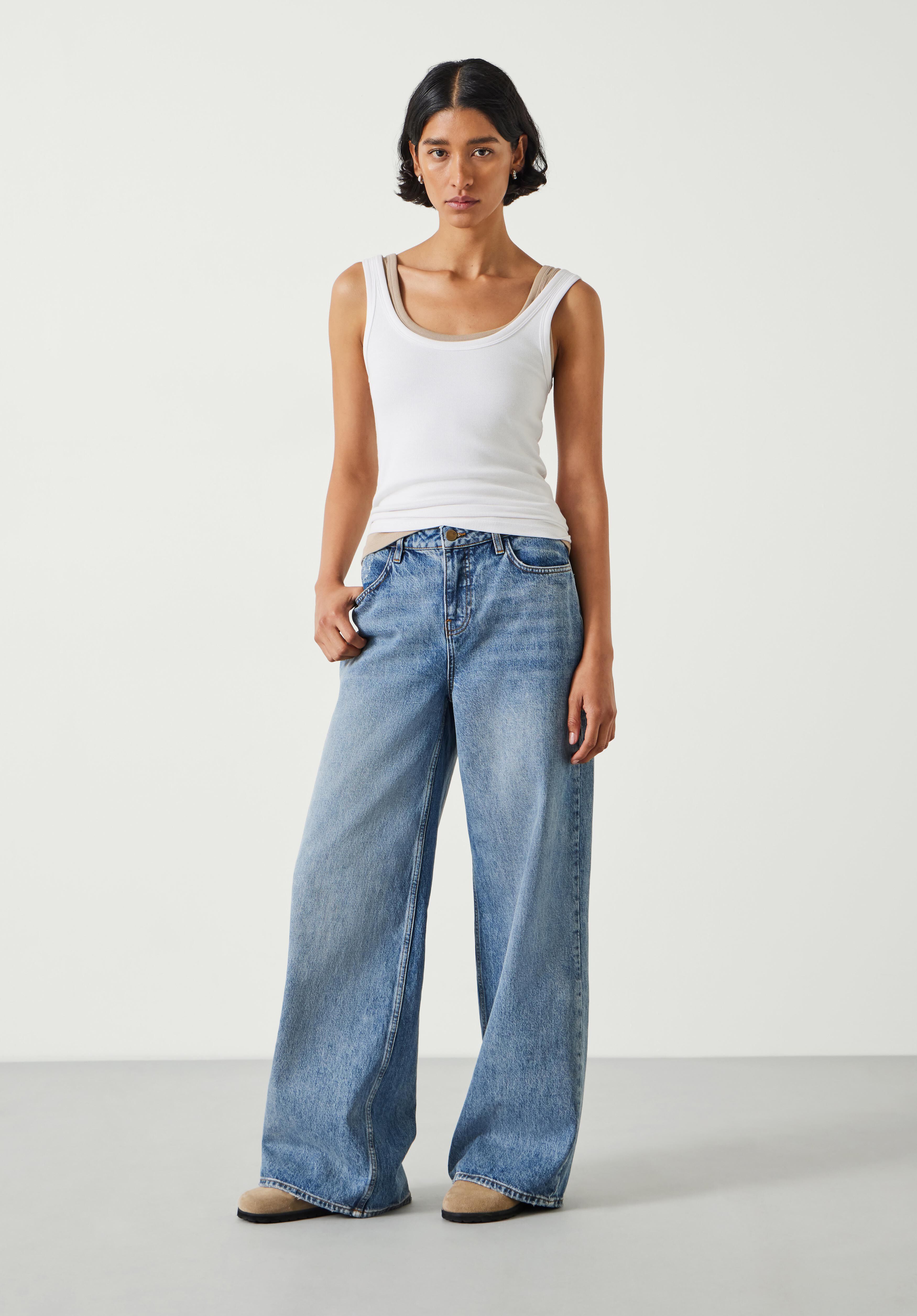 Cotton on wide leg jeans shop