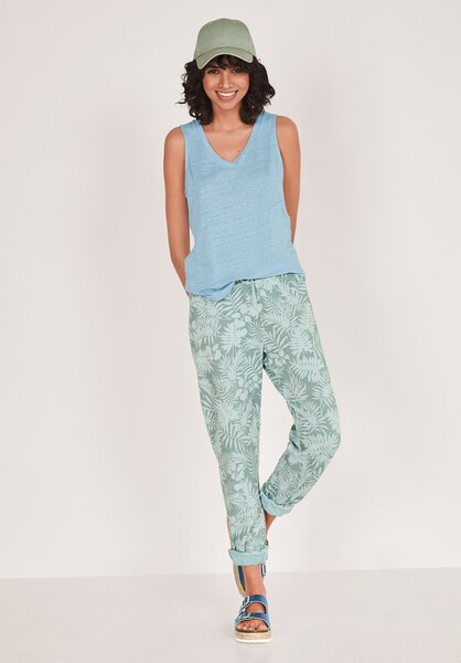 Loren Printed Washed Joggers