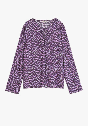 Elianna Lace Up Blouse