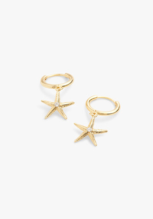Mira Starfish Earrings