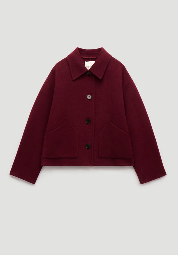 Pure Wool Double Faced Jacket