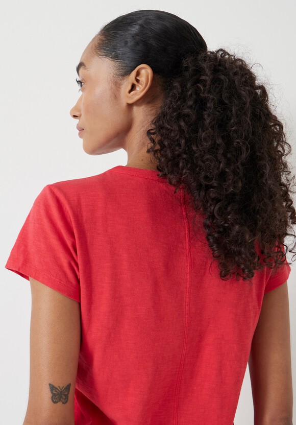 Slim Fit Slub Crew T-Shirt