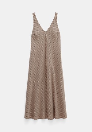 Lina Gingham Maxi Dress