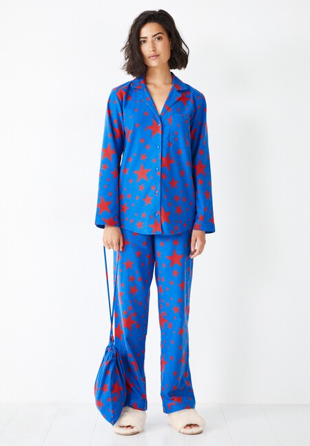 Liv Cotton Flannel Pyjama Set