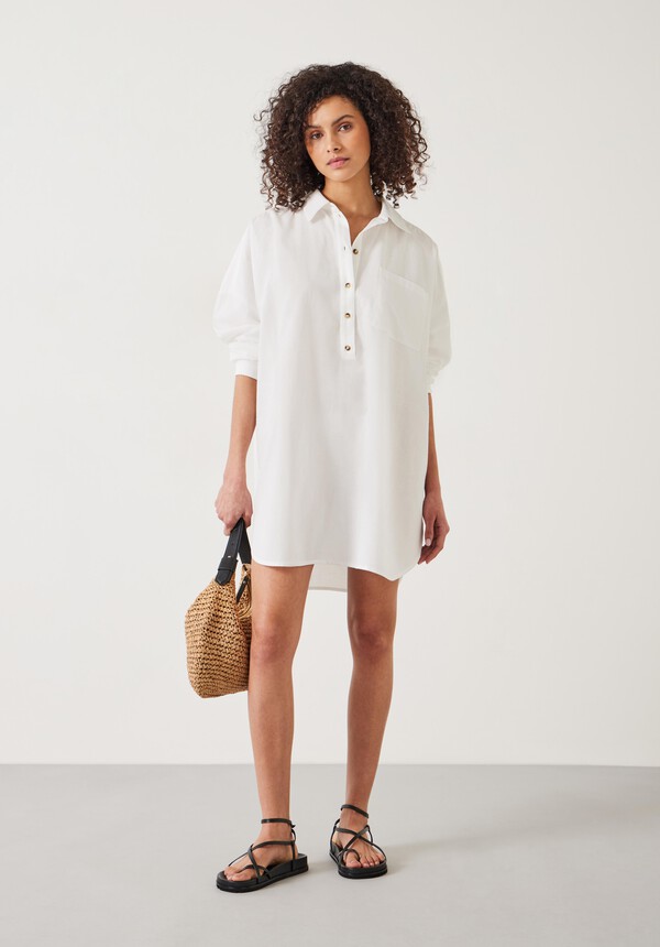 Skye Mini Beach Shirt Dress