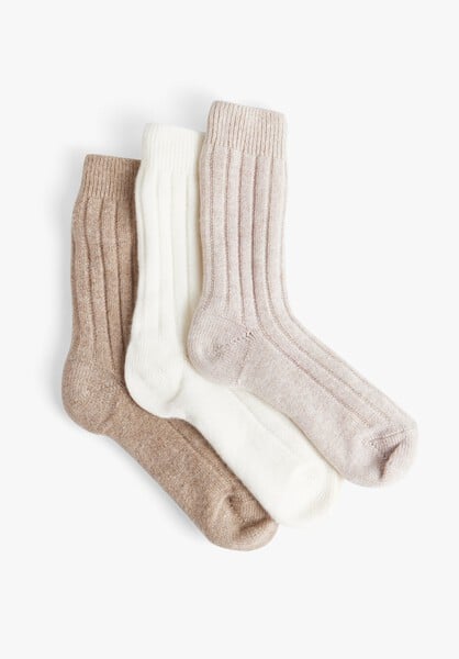 Murica Wool Blend 3 Pack Socks Set