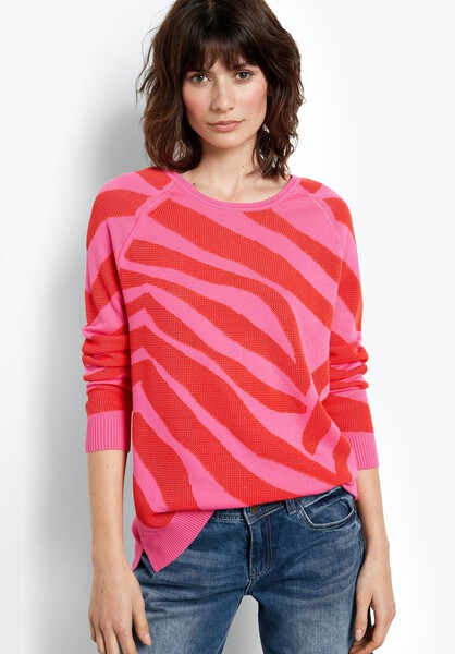 Zebra Jacquard Jumper