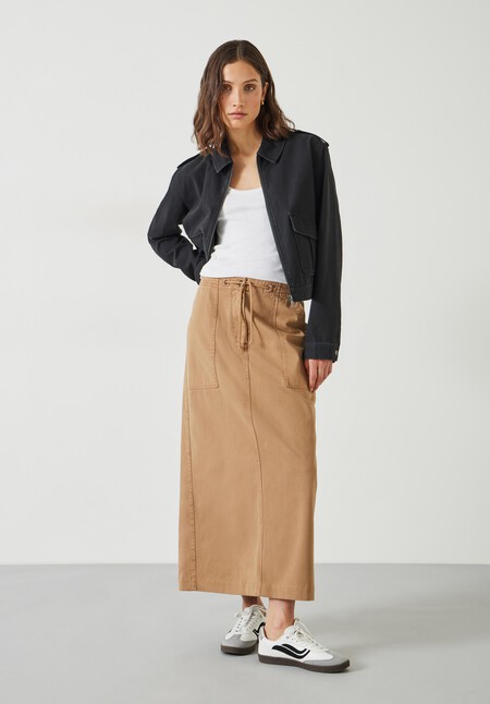Kristen Cargo Maxi Skirt