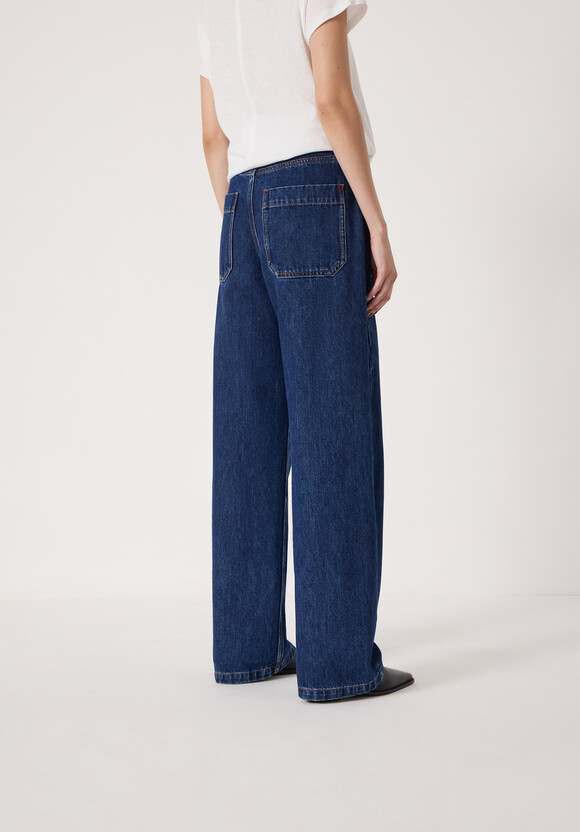 Saskia Straight Seamed Jeans