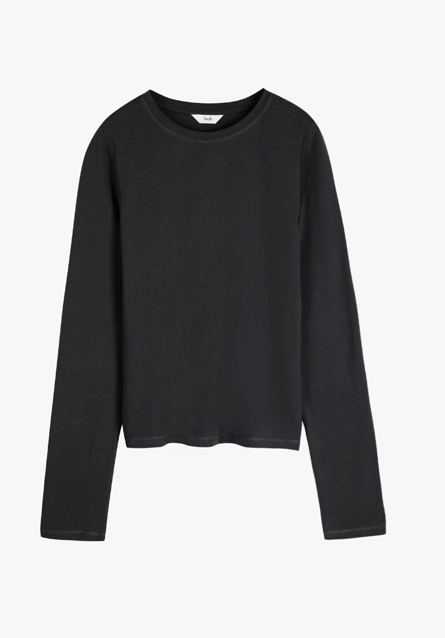 Fitted black store long sleeve shirt