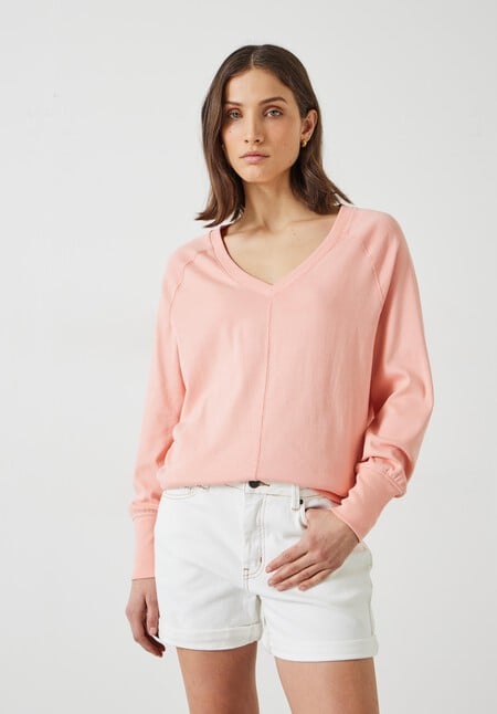 Francie Puff Sleeve Jersey Top