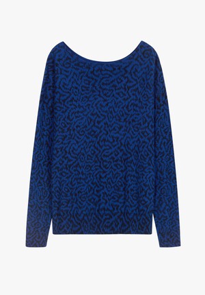Emile Open Neck Printed Jumper