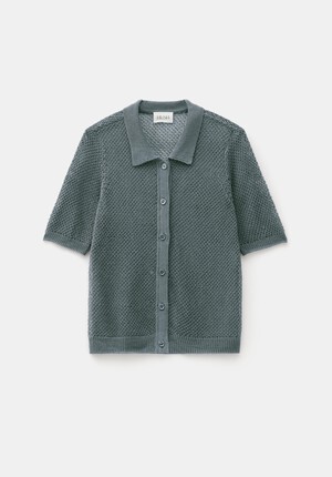 Soft Mesh Knitted Top