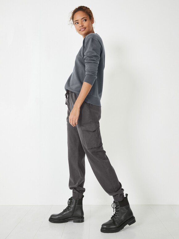 Washed Cargo Trousers
