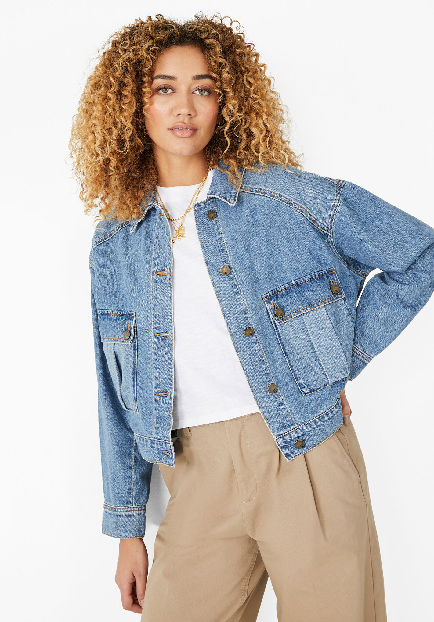 Hush denim jacket shop