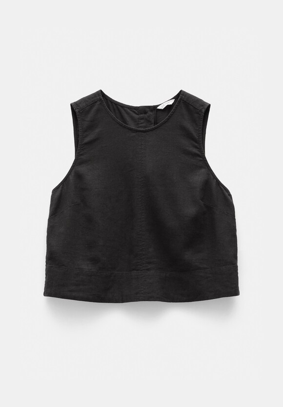 Vera Linen Blend Shell Top