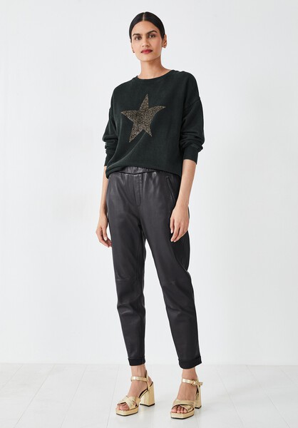 Remi Rhinestone Star Relaxed Sweat