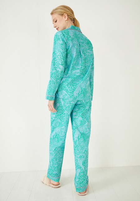 Isla Printed Cotton Pyjama Set
