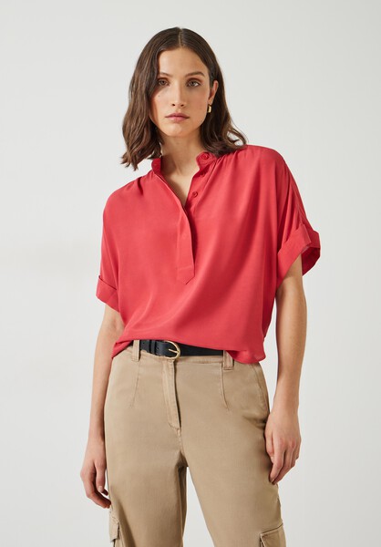 Anika Oversized Short Sleeve Blouse