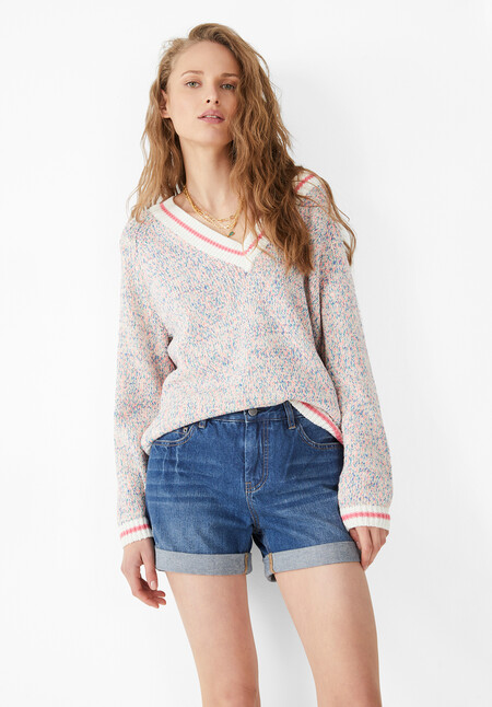 Zinnia V-Neck Jumper