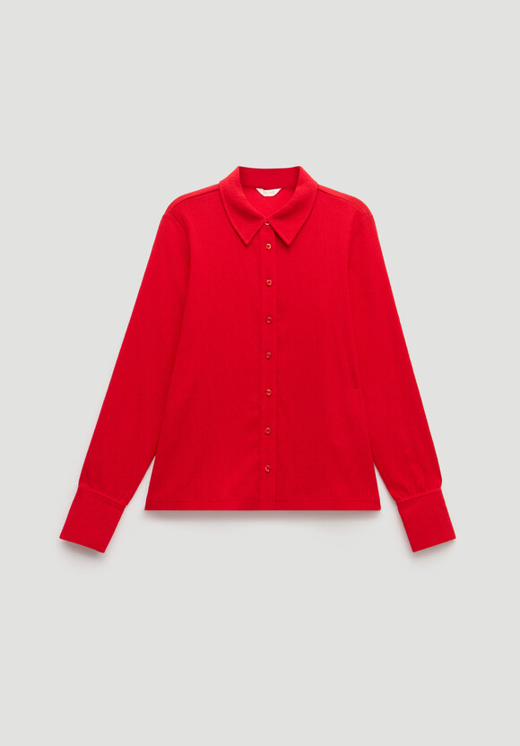 Textured Slim Shirt