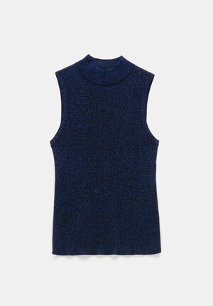 Kerrie Metallic Knitted Vest