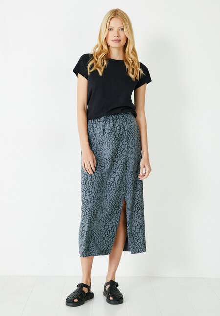 Jay Jersey Midi Skirt