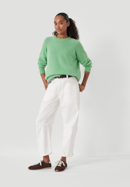 Jasmine Cashmere Rib Detail Jumper