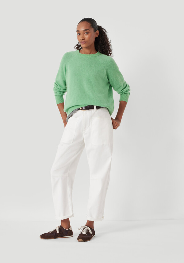 Jasmine Cashmere Rib Detail Jumper