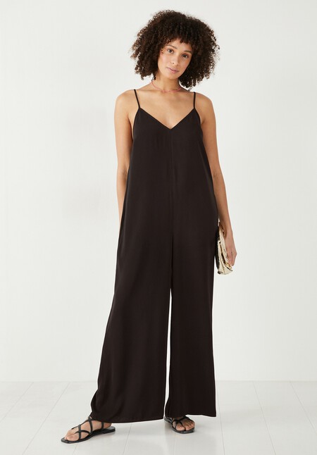 Liana Tie Back Wide Leg Jumpsuit