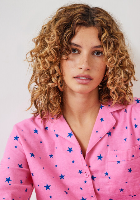 Liv Cotton Flannel Pyjama Set