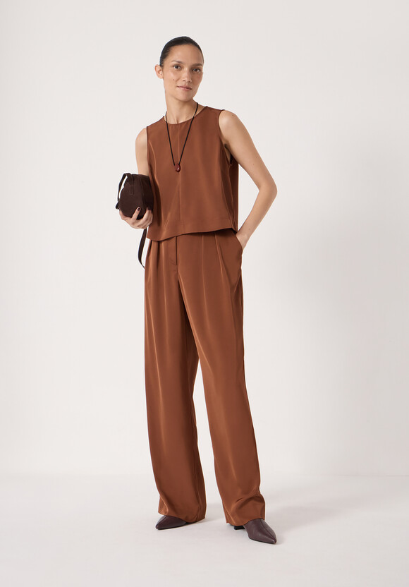 Vera Satin Shell Top