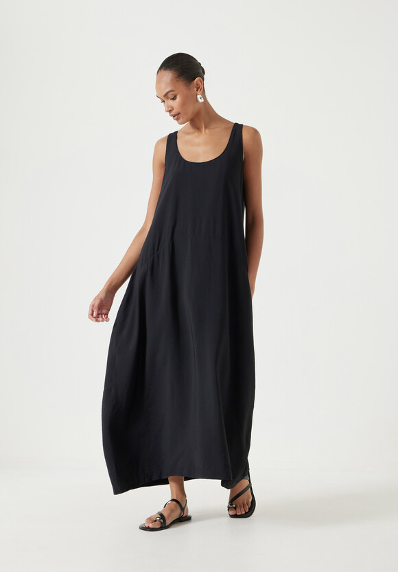 Liddie Air Flow Barrel Tank Dress