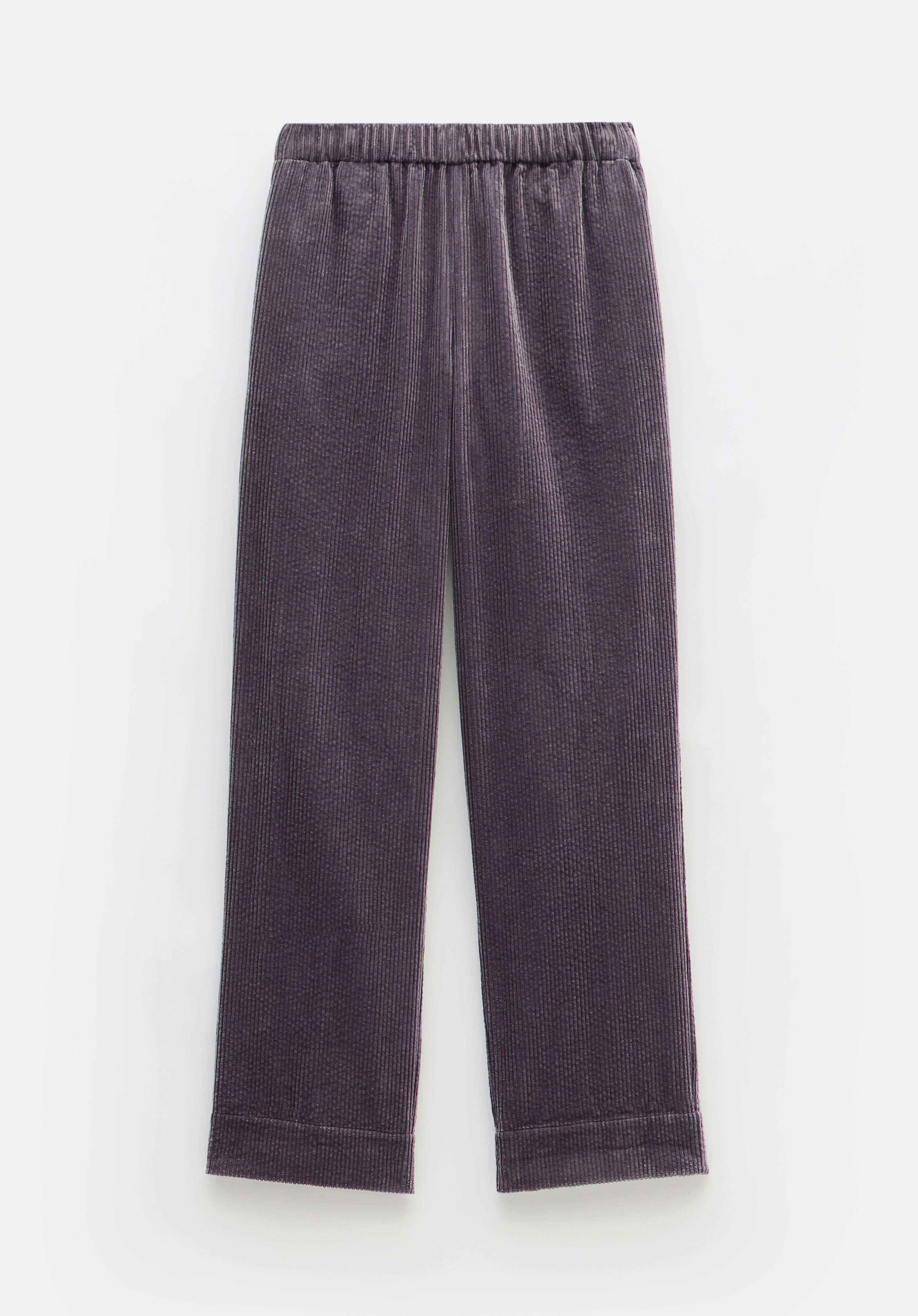 Liza Cord Joggers Charcoal hush