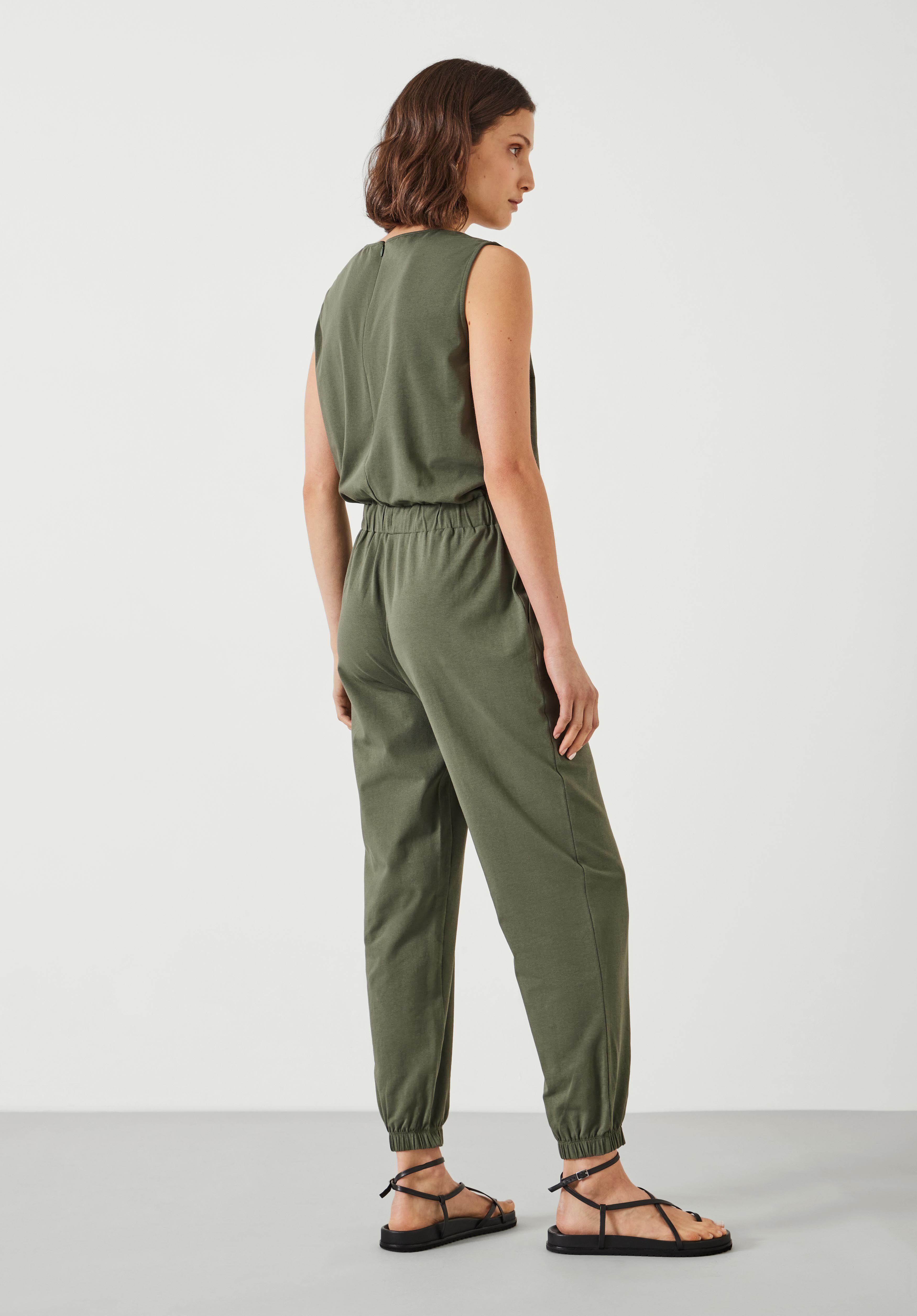 ALEXIA STAM（アリシアスタン）の「Front Zip V Neck Jumpsuit/V