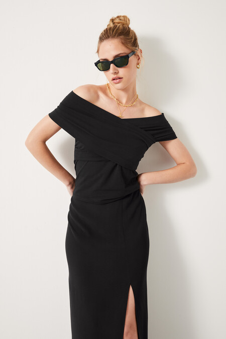 Asymmetrical Bardot Top