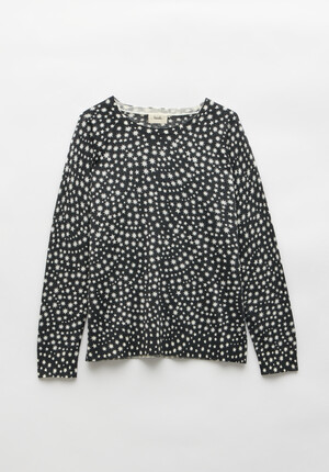 Malin Printed Wool Blend Jumper