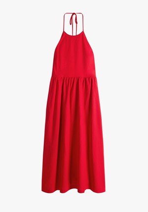 Rosanna Halter Linen Midi Dress