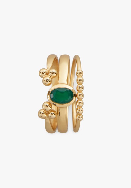 Lesbos Ring Set