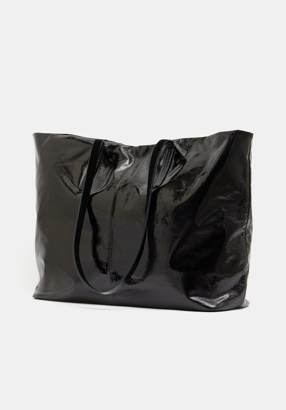 Patent Leather Tote